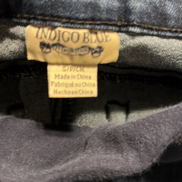 Indigo Blue Maternity Jeans - Picture 6 of 7